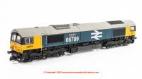 TT3020M Hornby Class 66 Co-Co Diesel Loco number 66 789 "British Rail 1948-1997" - GBRf Large Logo Blue - Era 11